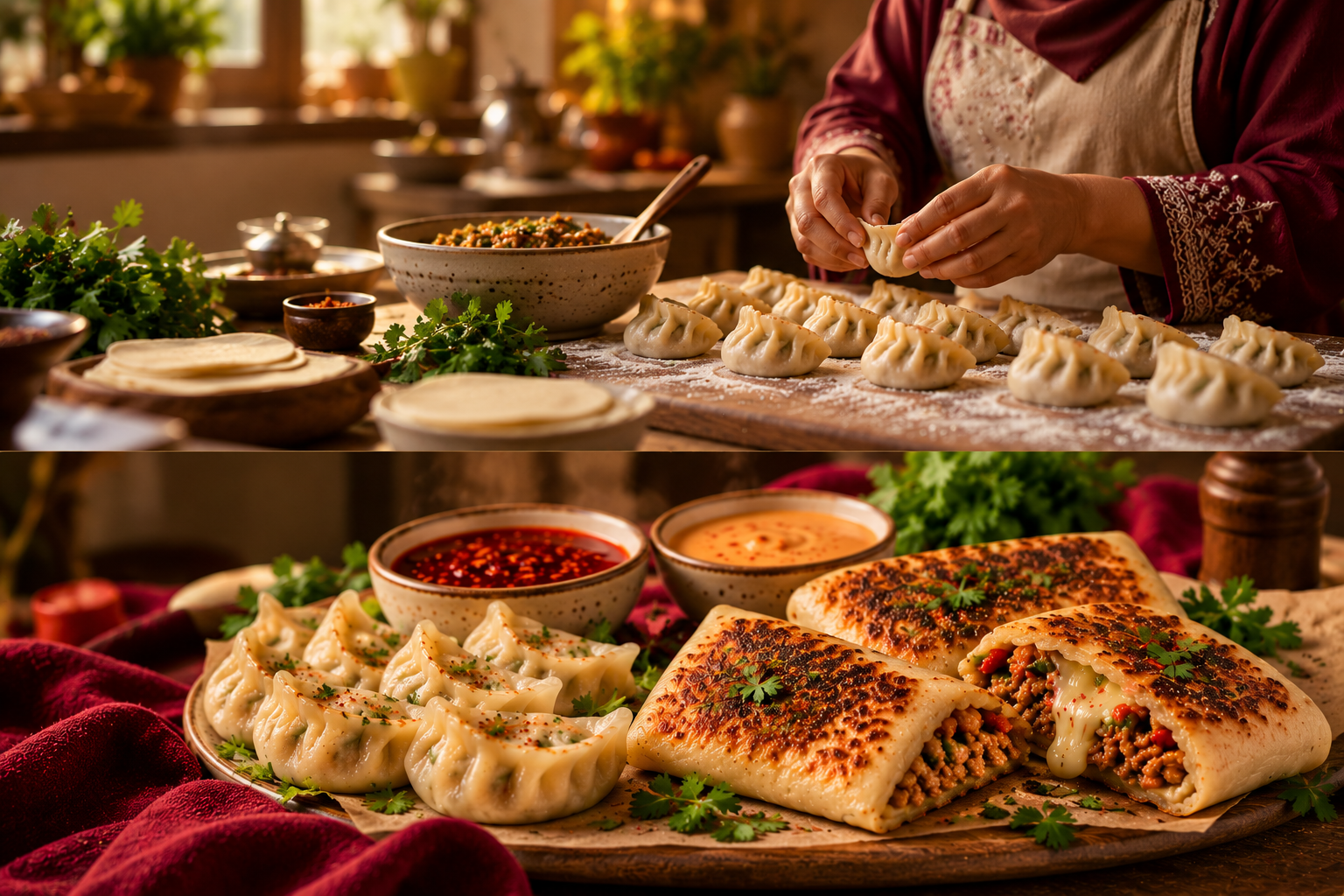 Mom's Hut homemade food prepared with care